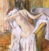 Edgar Degas Female nude oil painting